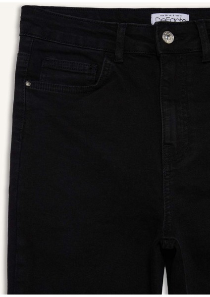 Rebeca Skinny Fit Normal Bel Bilek Boy Dar Paça Jean Pantolon C7610AX24AU
