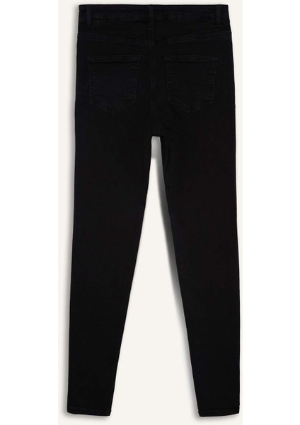 Rebeca Skinny Fit Normal Bel Bilek Boy Dar Paça Jean Pantolon C7610AX24AU