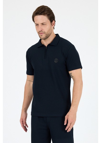 Erkek Kapris Polo Yaka Kısa Kollu T-Shirt – Rahat Kalıp, Nefes Alan Kumaş Erkek T-Shirt 7918 fiyatları