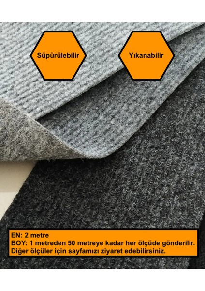 Zemin Için Rip Halı, Halıflex Zemin Kaplama Halısı, 2X17 Metre fiyatları