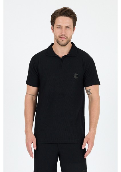 Erkek Kapris Polo Yaka Kısa Kollu T-Shirt – Rahat Kalıp, Nefes Alan Kumaş Erkek T-Shirt 7918