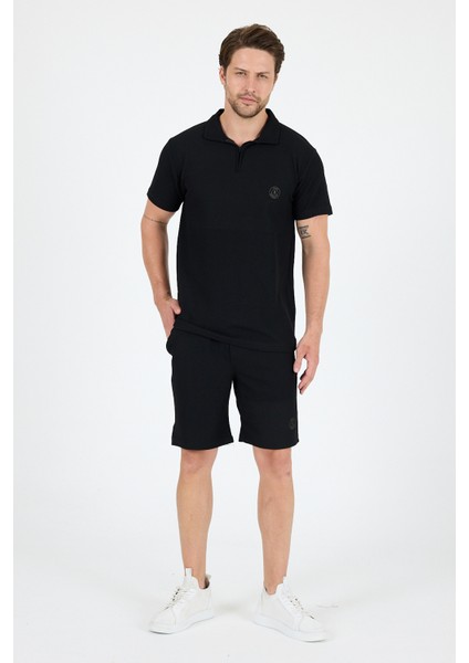 Erkek Kapris Polo Yaka Kısa Kollu T-Shirt – Rahat Kalıp, Nefes Alan Kumaş Erkek T-Shirt 7918 fırsatları