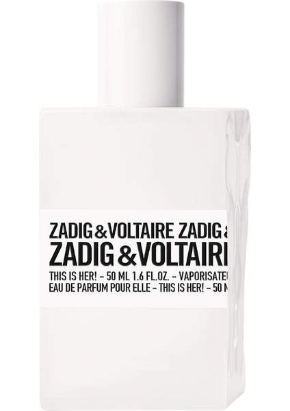 Zadig Voltaire This Is Her Bayan Edp 50ml