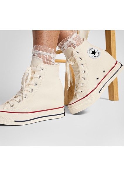 Chuck 70 Wedge Unisex Krem Platform SNEAKER.286 fiyatları