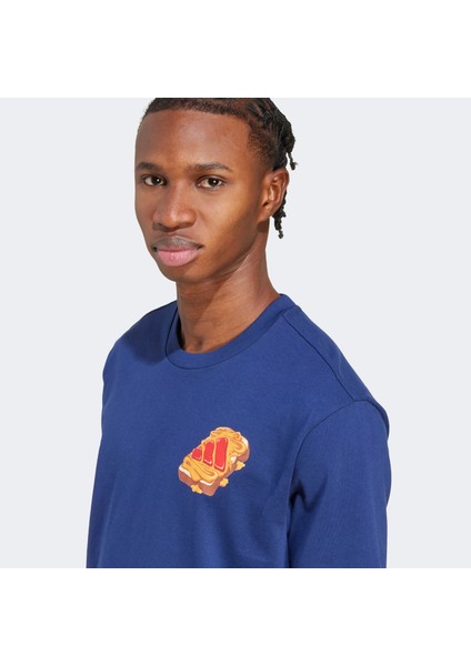 M Pb&j T Erkek Mavi T-Shirt.- fırsatları