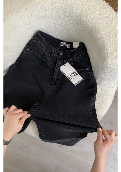Karol Premium Kalite Paça Kesik Mom Fit indirimleri