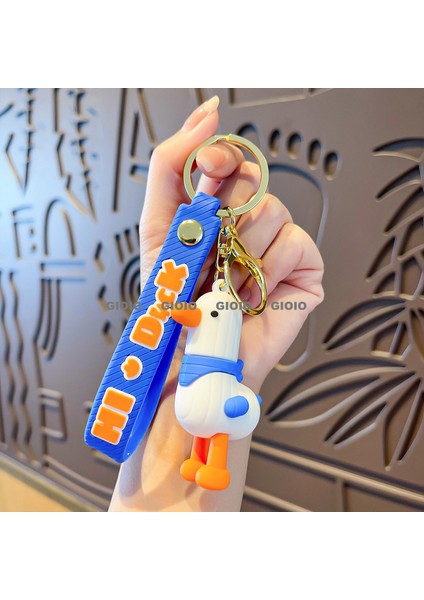 Gıoıo Yeni Övgü Noktası Penguen Pozitif Enerji Penguen Peluş Dıy Anahtarlık Kolye Okul Çantası Çekicilik (Yurt Dışından)