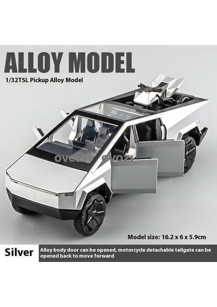 Ovozı Tesla Alaşımlı Araba Modelleri Koleksiyonluk Süs Hediyesi (Yurt Dışından)
