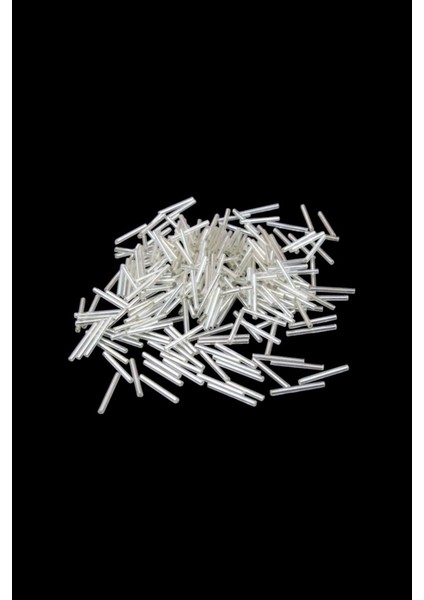 Gümüş Uzun Boru 25 mm Boncuk 100 gr fiyatları