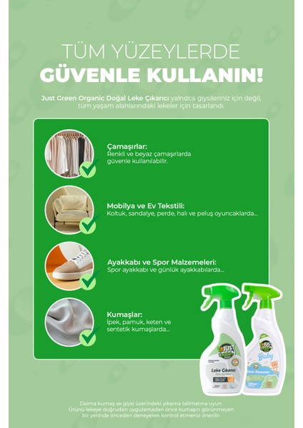Baby Leke Çıkartıcı - Bebekler Için %100 Doğal ve %100 Bitkisel Temizlik, 500 ml Yerli Üretim, Vegan