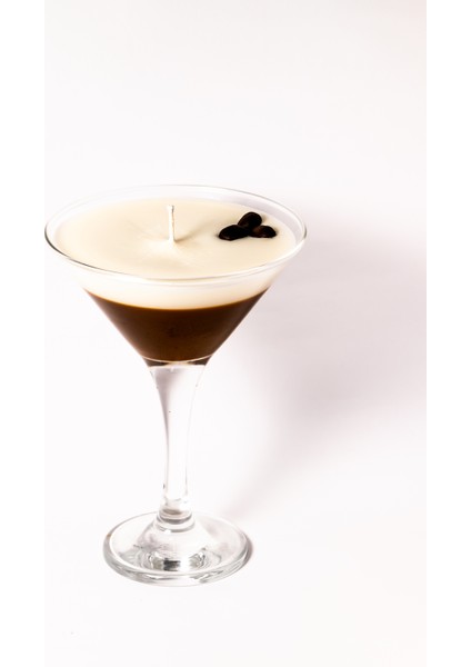 Espresso Martini Candle Jel Mum 200GR