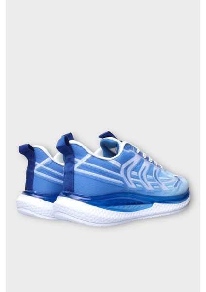 Erkek Günlük Koşu Yürüyüş Spor Ayakkabı Saks - Beyaz indirimleri