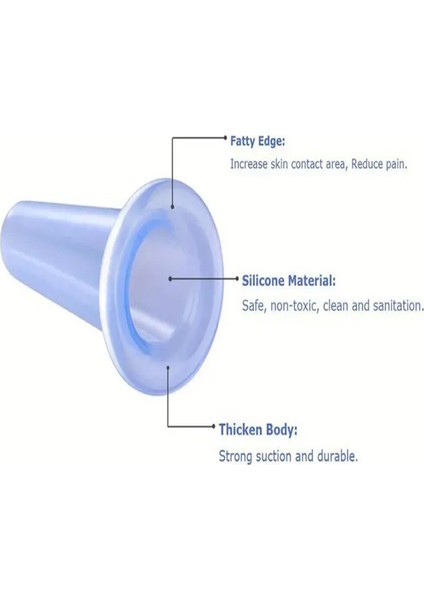 5 Boy Yüz ve Vücut Masaj Vakum Kupası, Güzel ve Sağlıklı Görünüm Için fiyatları