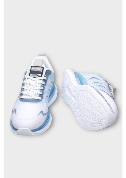 Erkek Günlük Koşu Yürüyüş Spor Ayakkabı Mavi - Beyaz indirimleri