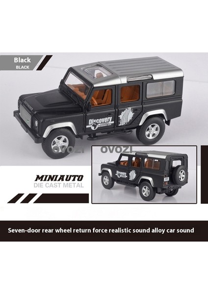 Ovozı Land Rover Alaşımlı Araba Modelleri Koleksiyon Hediyeleri (Yurt Dışından)