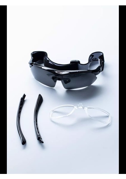 Polarized 5 Lensli Taktikal Gözlük / Tactical Gözlük / Sporcu Gözlüğü