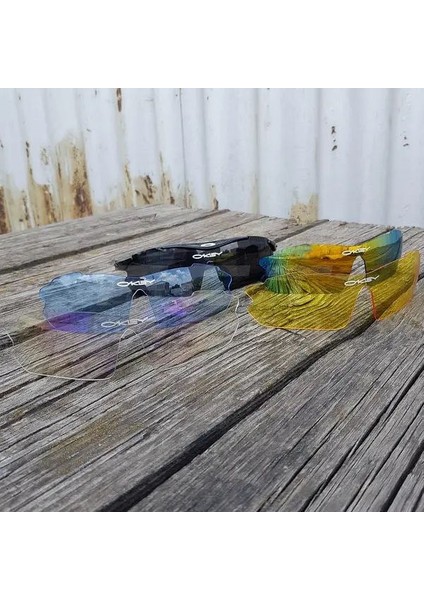 Polarized 5 Lensli Taktikal Gözlük / Tactical Gözlük / Sporcu Gözlüğü