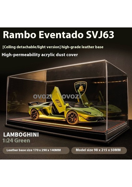 Ovozı Lamborghini Alaşımlı Araba Modelleri Koleksiyon Hediyeleri (Yurt Dışından)