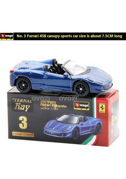 Ovozı 1:64 Alaşımlı Araba Modeli Koleksiyon Hediyeleri (Yurt Dışından)