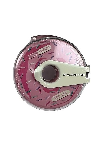 Metal Taban Giydirmeli Papmam Rulo Zımpara 180 Grit Beyaz