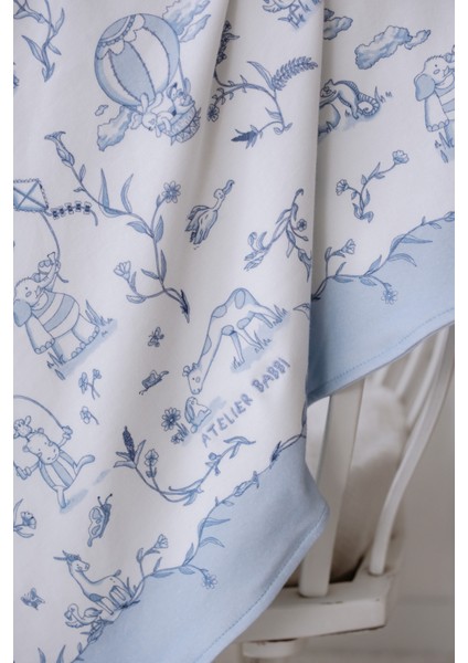 5'li Yenidoğan Seti - Toile De Jouy / Mavi fırsatları