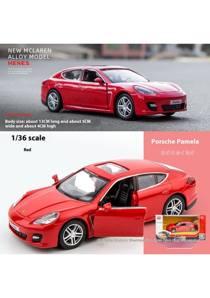Ovozı Porsche Alaşımlı Araba Modelleri Koleksiyonluk Süsler Hediyeler (Yurt Dışından)