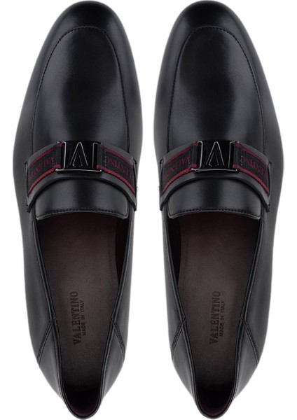 Valentıno Erkek Hakiki Deri Siyah Loafer Ayakkabı 667 20090 Erk Ayk Y23 Black indirimleri