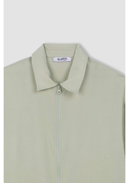Relax Fit Uzun Kollu Tesettür Gömlek Tunik C8855AX24SM
