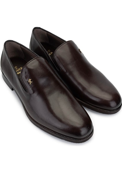 Erkek Hakiki Deri Kahverengi Loafer Ayakkabı 1047 8356 Erk Ayk SK24-25 Kahve Bfl fiyatları