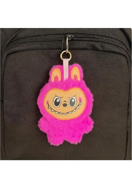 Labubu Pembe Peluş Aksesuar - Çanta Aksesuarı - Oyuncak -, Anahtarlık 18 cm fiyatları