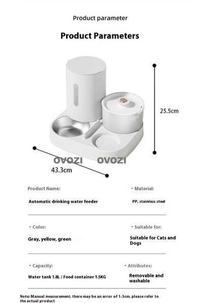 Ovozı Otomatik Evcil Hayvan Besleyici (Yurt Dışından) fiyatları