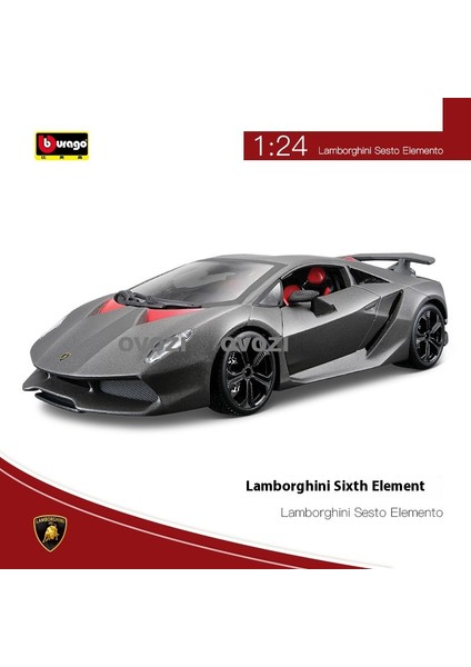 Ovozı Lamborghini Alaşımlı Araba Modeli Koleksiyon Süsü Hediye (Yurt Dışından)
