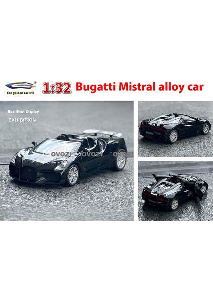 Ovozı Bugatti Alaşımlı Araba Modeli Koleksiyon Hediyeleri (Yurt Dışından)