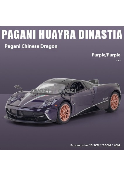 Ovozı Pagani Araba Modeli Koleksiyon Süsü Hediyesi (Yurt Dışından)