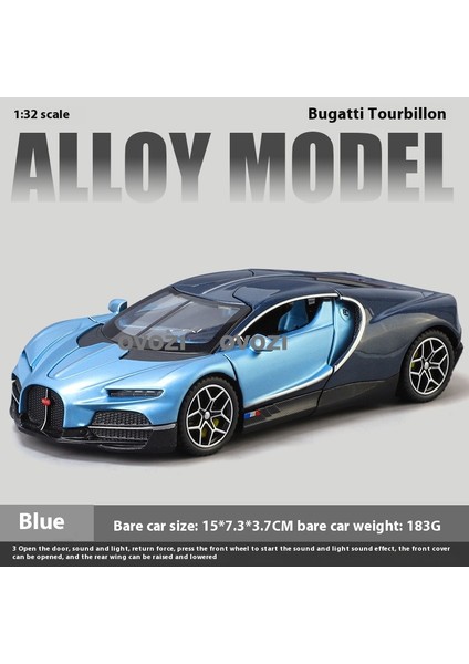 Ovozı Bugatti Alaşımlı Araba Modeli Koleksiyon Hediyeleri (Yurt Dışından)