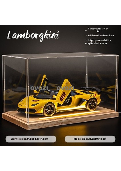 Ovozı Lamborghini Alaşımlı Araba Modelleri Koleksiyon Hediyeleri (Yurt Dışından)