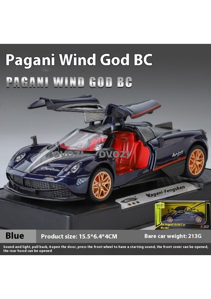 Ovozı Pagani Araba Modeli Koleksiyon Süsü Hediyesi (Yurt Dışından)