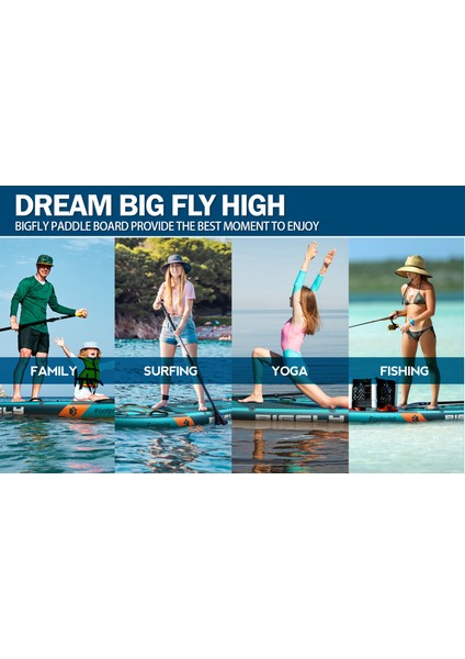 Famıly Blue Şişme Stand-Up Paddle Board