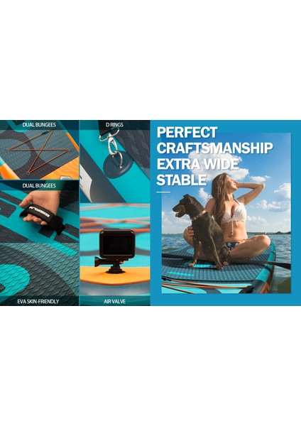 Famıly Blue Şişme Stand-Up Paddle Board