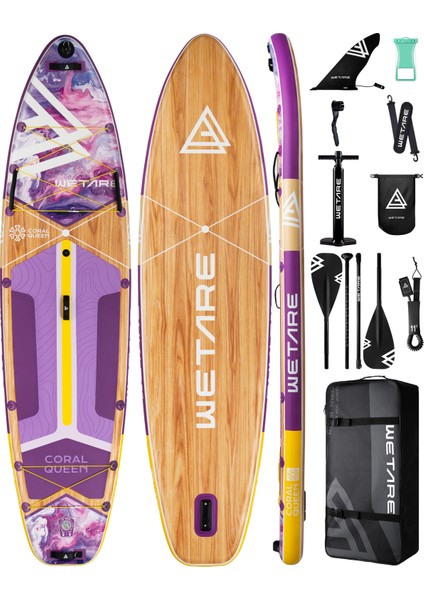 Coral Queen Purple Şişme Stand-Up Paddle Board
