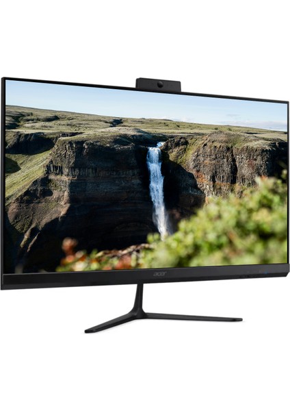 Aspire C27 Intel Core I5 1334U 32GB Ram 256GB SSD Freedos Iris® Xe Graphics 27" Fullhd IPS 120Hz Siyah All In One Bilgisayar DQBNHEM001F16 + Zetta Flash Bellek fiyatları