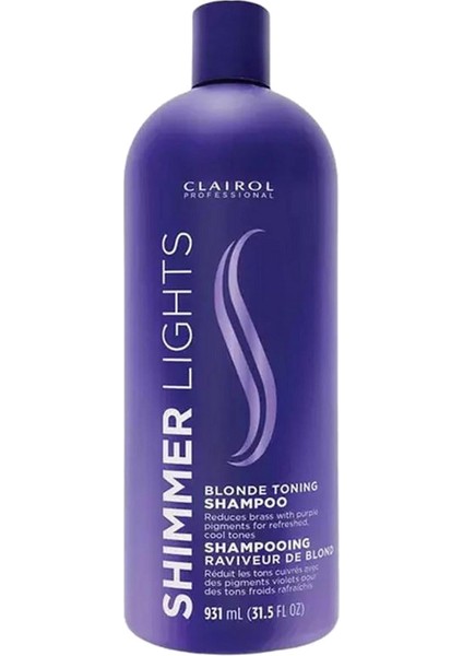 Shimmer Lights Sarı Saçlar Için Tonlayıcı Mor Şampuan 931ML
