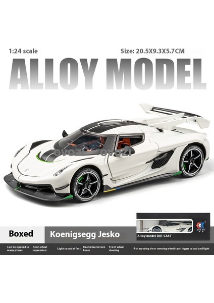 Ovozı Koenigsegg Alaşımlı Araba Modelleri Koleksiyon Hediyeleri (Yurt Dışından)