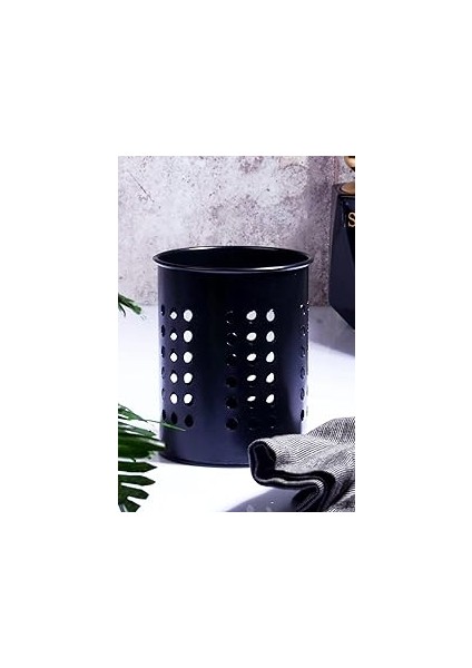 Bev Kitchen Metal Siyah Kaşıklık Siyah 30 x 34