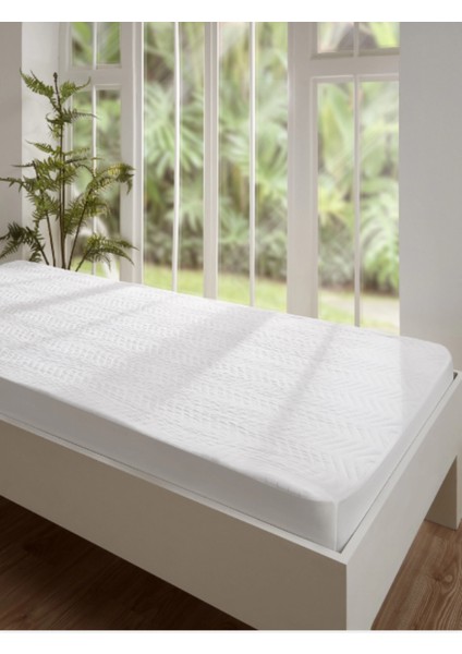 Lastikli Kapitone Alez 160*200+30