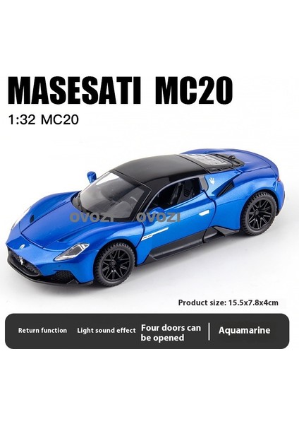 Ovozı Maserati Alaşımlı Araba Modelleri Koleksiyon Hediyeleri (Yurt Dışından)