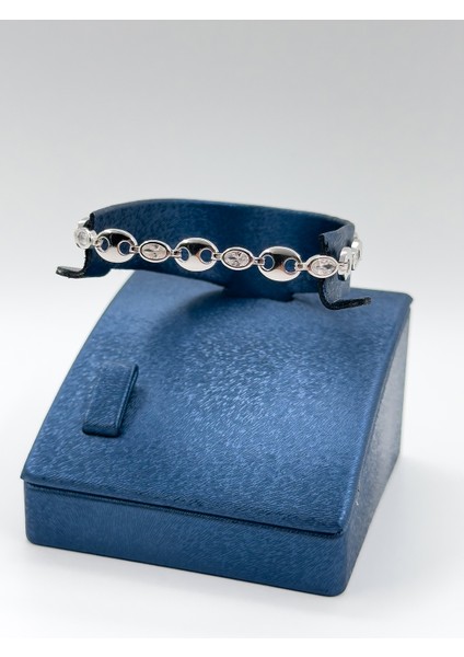 Kahve Çekirdeği Spor Kadın Gümüş Bileklik fırsatları