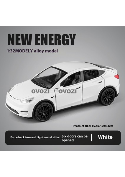 Ovozı Tesla Alaşımlı Araba Modeli Koleksiyon Süsü Hediyesi (Yurt Dışından)