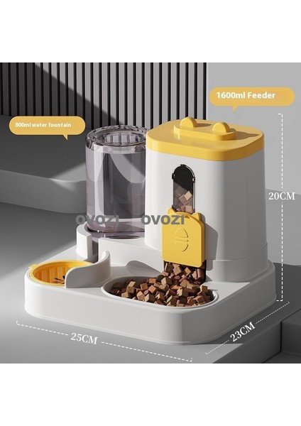 Ovozı Pet Otomatik Içme ve Besleme Cihazı (Yurt Dışından)