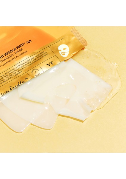 Vt Vita-Light Reedle Shot 100 2 Step Hydrogel Mask / Vt Vita-Light Işıltı Veren 2 Adımlı Maske fiyatları